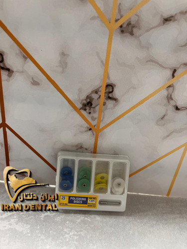 کیت دیسک پرداخت مرکزدار چهاررنگ +ماندرل