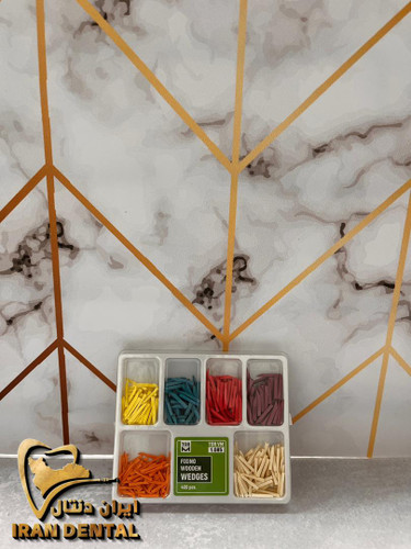 وج چوبی آناتومیک ۴۰۰ عددی شش رنگ